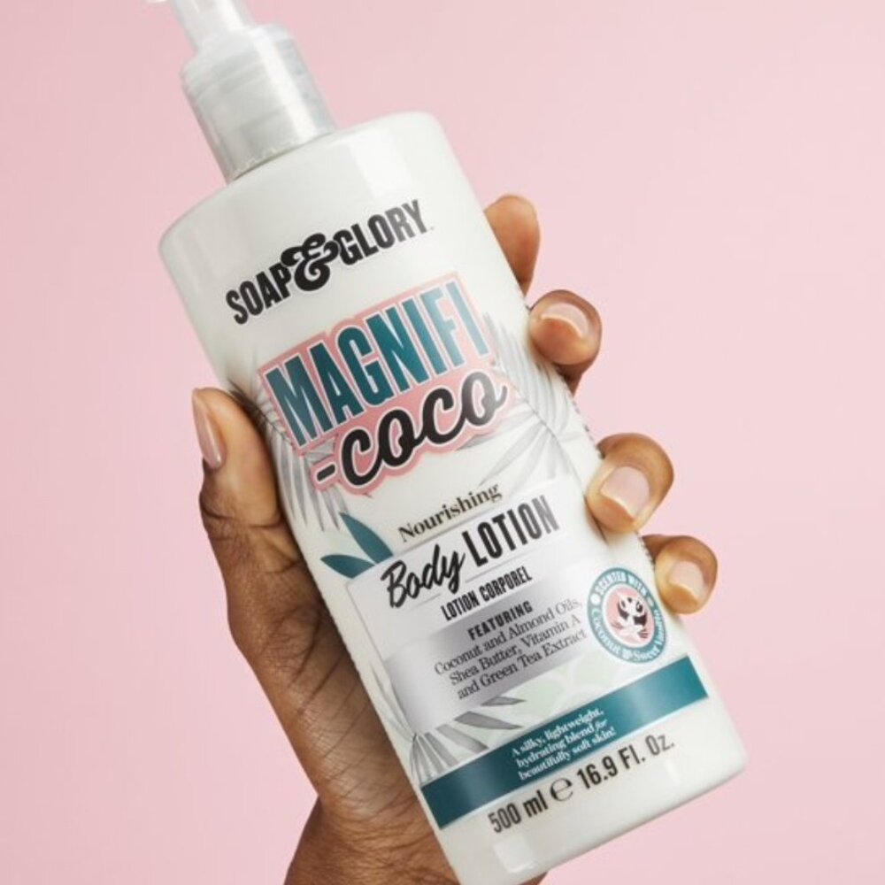 🆕 SOAP & GLORY MAGNIFI COCO NOURISHING BODY LOTION SILKY HYDRATE LIGHTWEIGHT